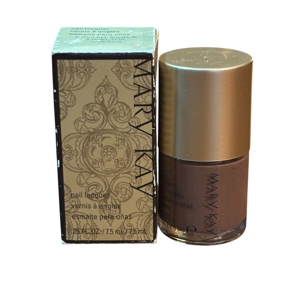 NEW MARY KAY NAIL LACQUER POLISH Lavish Sable 0.25 Oz